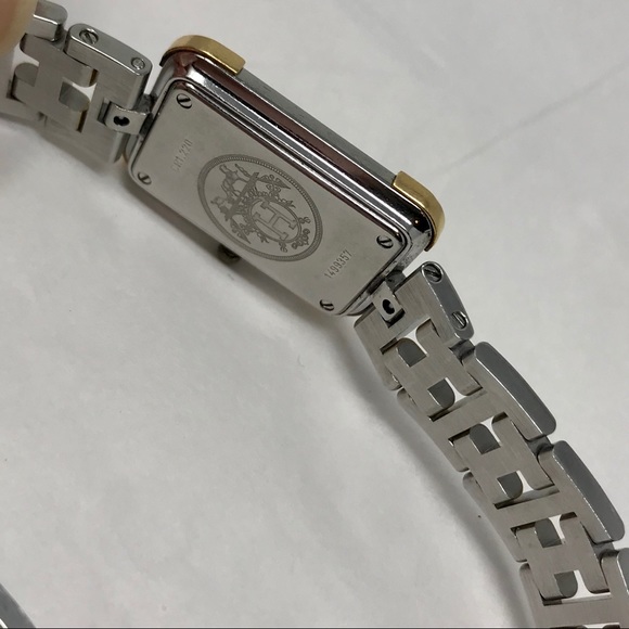 **SOLD** Hermès Croisière CR1.220 Watch w/Gold - Picture 16 of 16